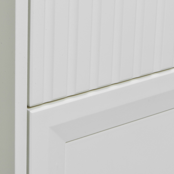 Пенал напольный ASB-Woodline Риола 40 12420 (белый)